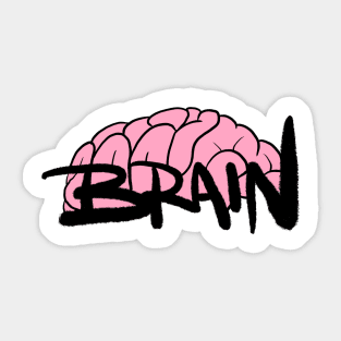 Brain Sticker